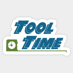 Retro Tool Time OG Logo Sticker